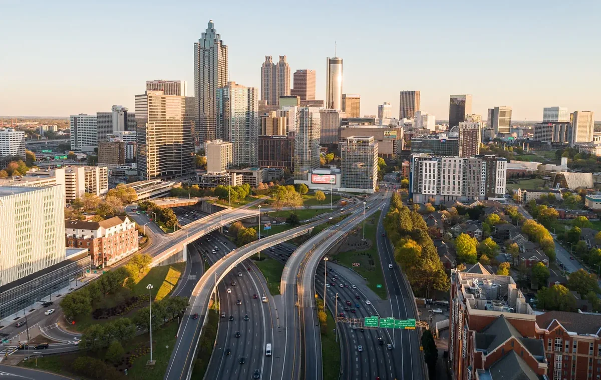 Atlanta Georgia auto glass service area